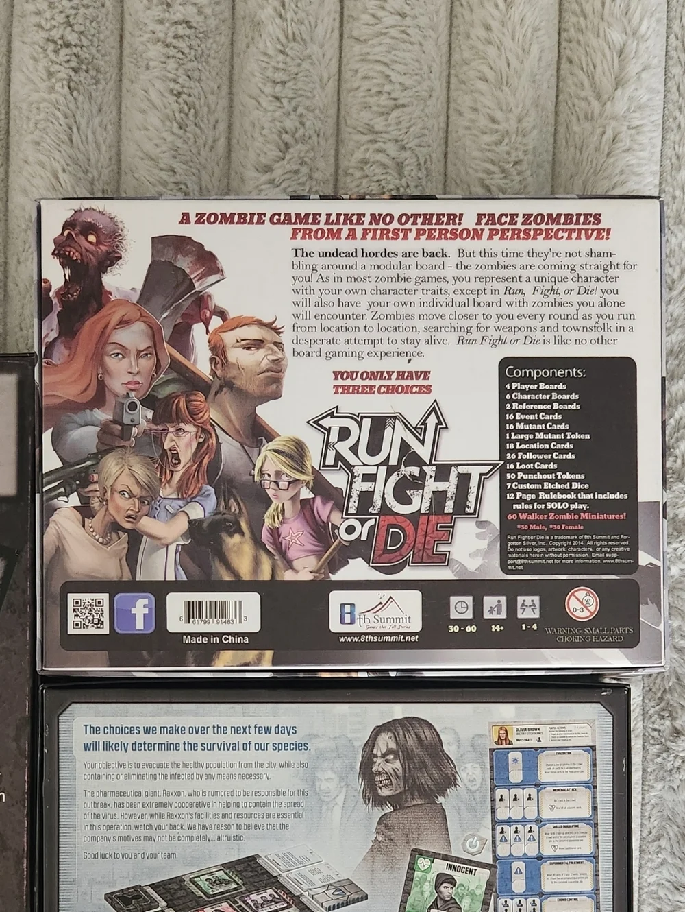 🧟‍♂️ Zombie Board Game Survival Bundle! Run Fight Or Die, Raxxon, Dash 🧟‍♀️